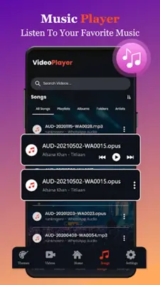 Video Player- HD Media Player android App screenshot 2